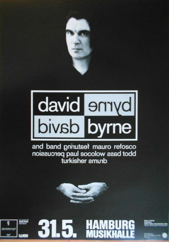 David byrne 1989 hamburg - byrne,