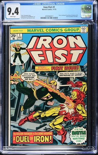 Iron fist cgc 4 - iron,