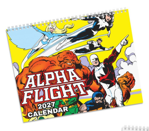 Alpha flight calendar - alpha,