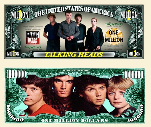 Talking heads billet million - talking,